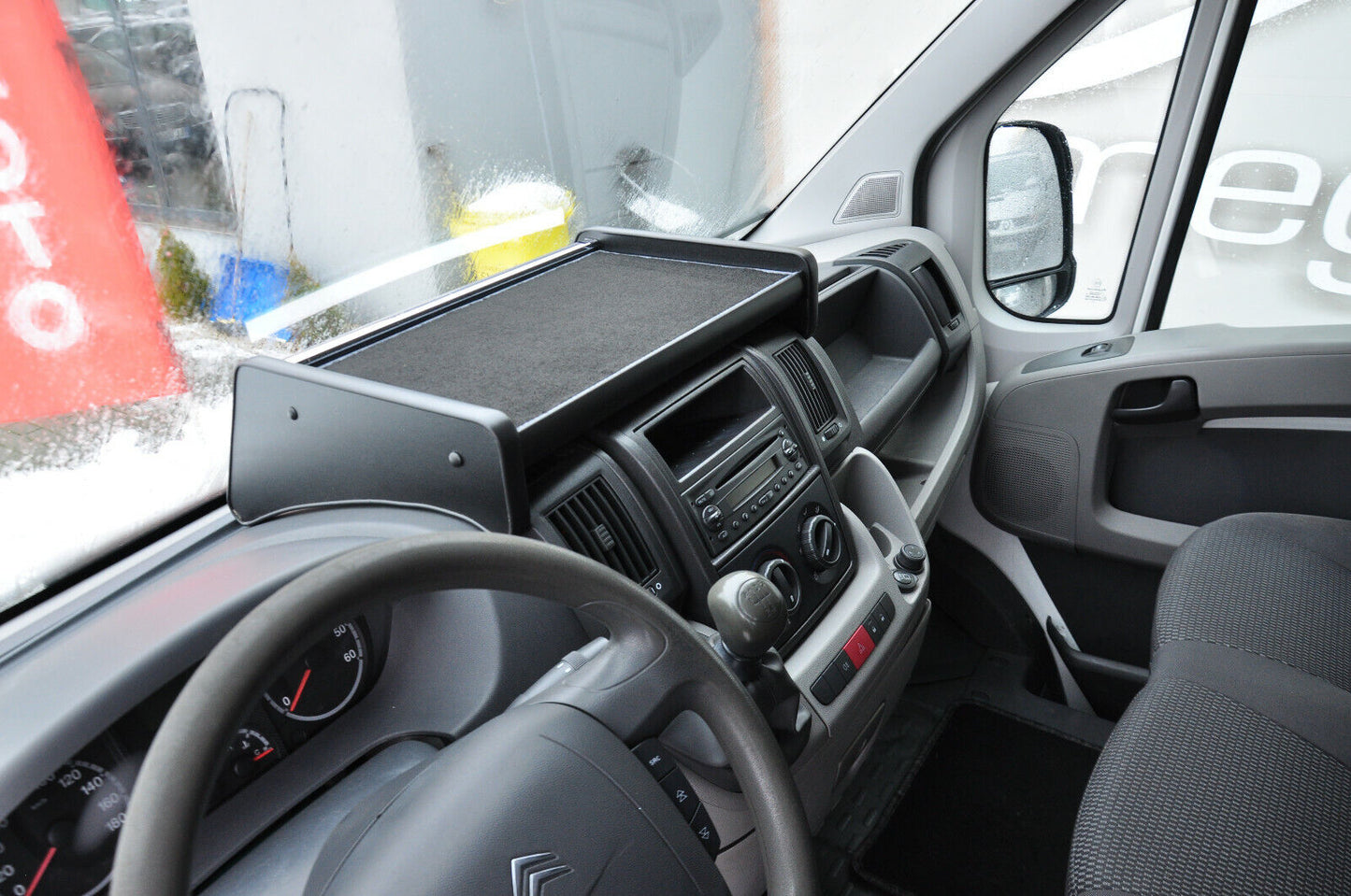 Perfect-Fit Dashboard Table for Jumper Boxer Ducato SINCE 2006 – Center Shelf Compatible