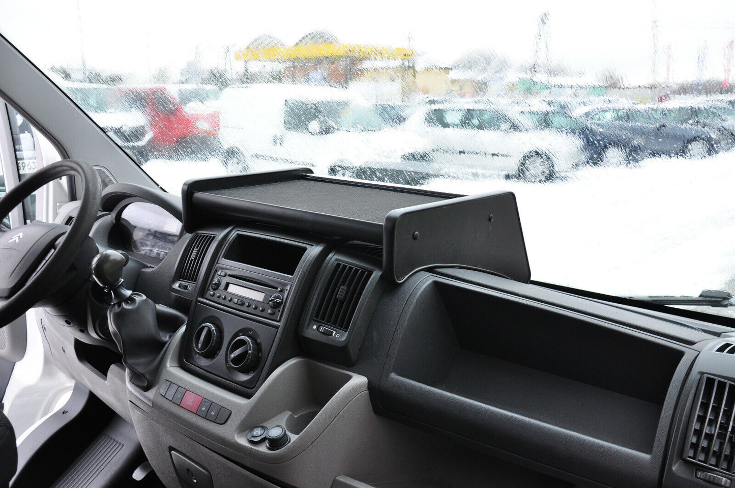Perfect-Fit Dashboard Table for Jumper Boxer Ducato SINCE 2006 – Center Shelf Compatible