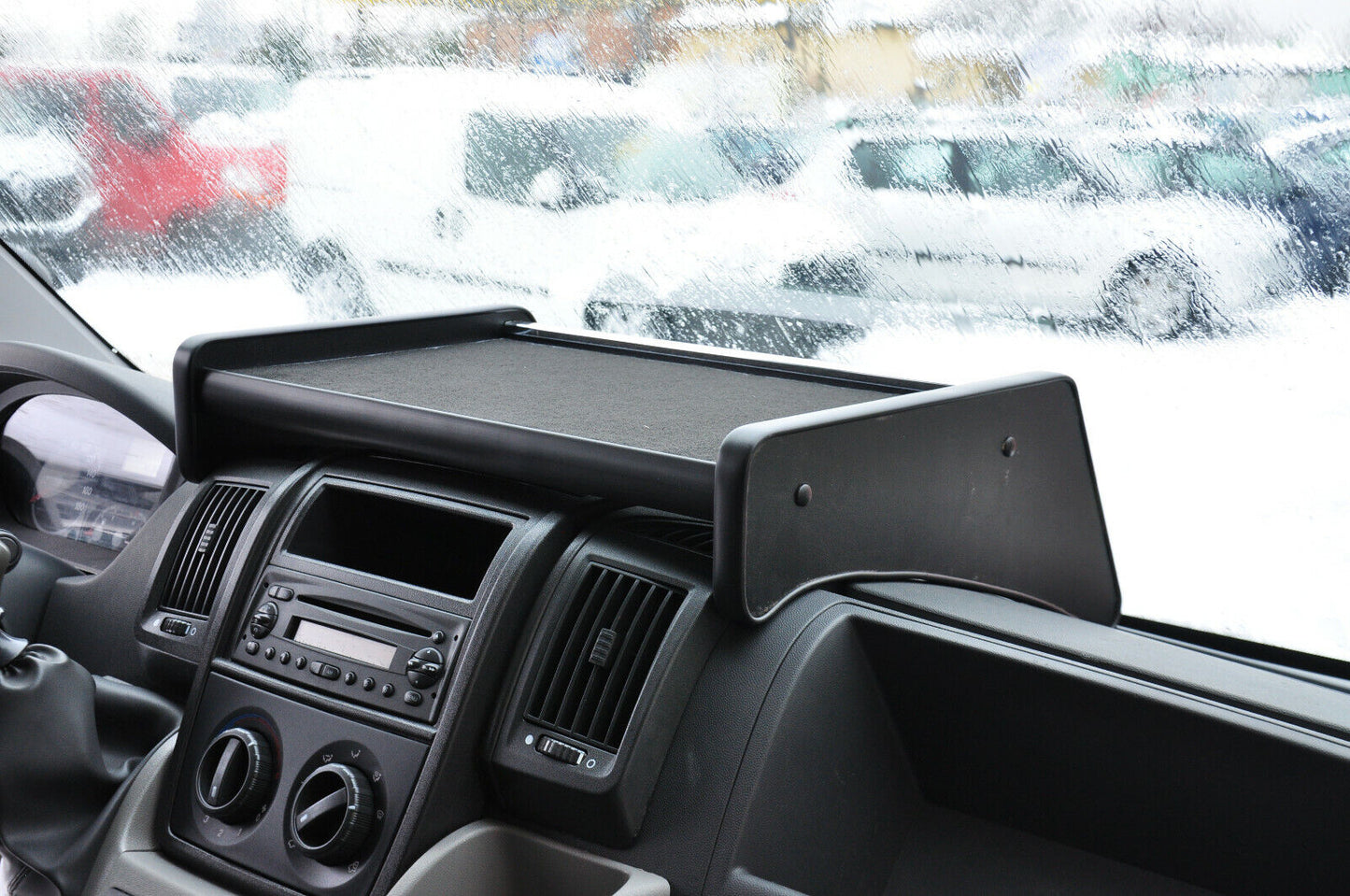Perfect-Fit Dashboard Table for Jumper Boxer Ducato SINCE 2006 – Center Shelf Compatible