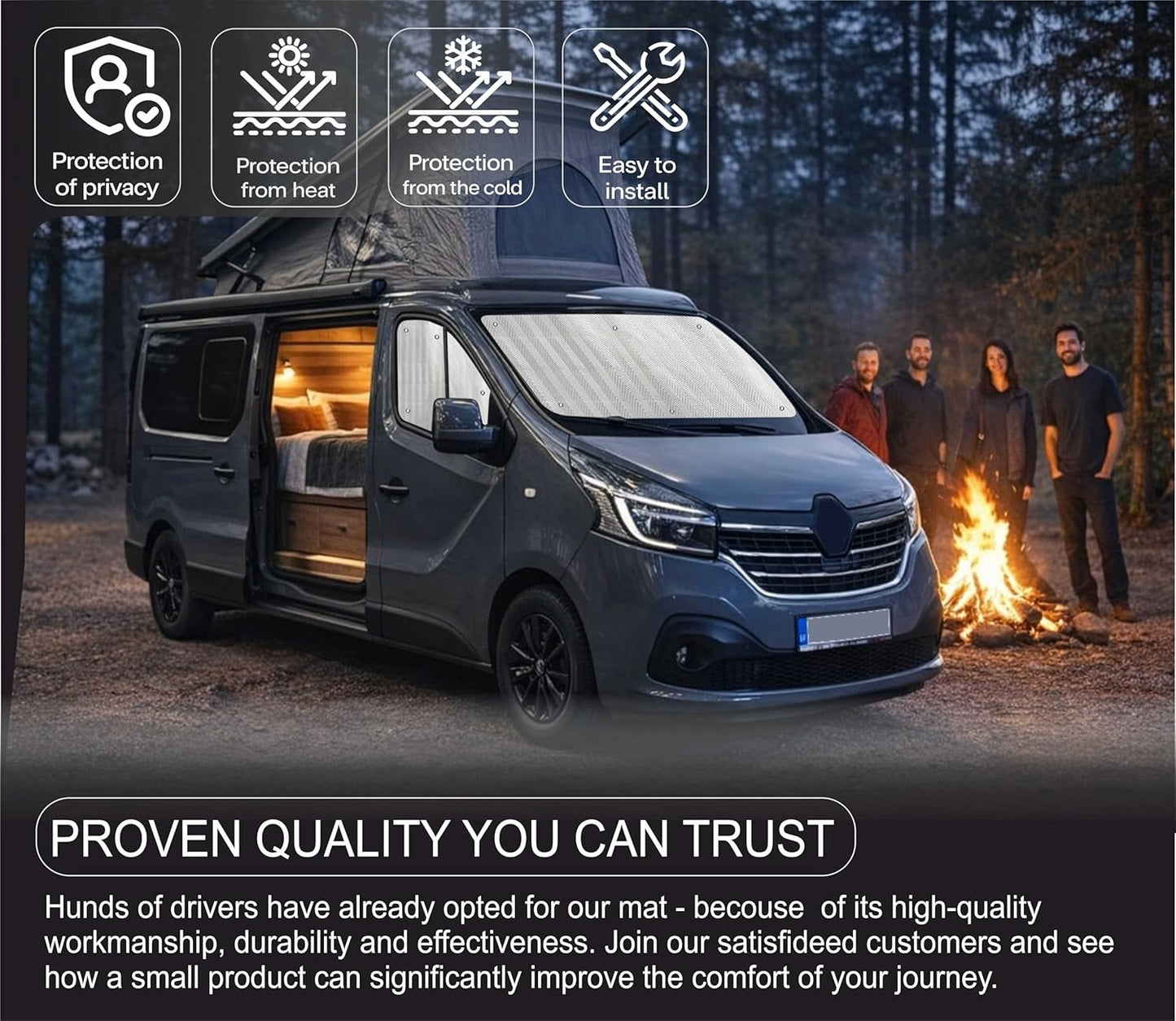 FOR Renault Trafic Opel Vivaro Vauxhall Vivaro Fiat Talento Nissan NV300 Nissan Primastar Mitsubishi Express 2014-2026