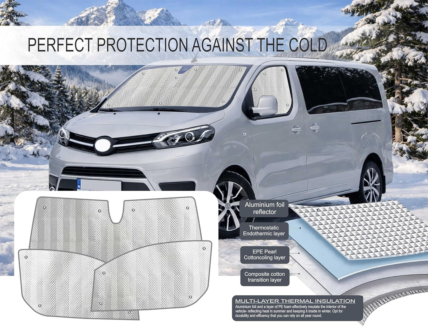 FOR  Toyota Proace Citroen Jumpy Citroen SpaceTourer 2016-2026