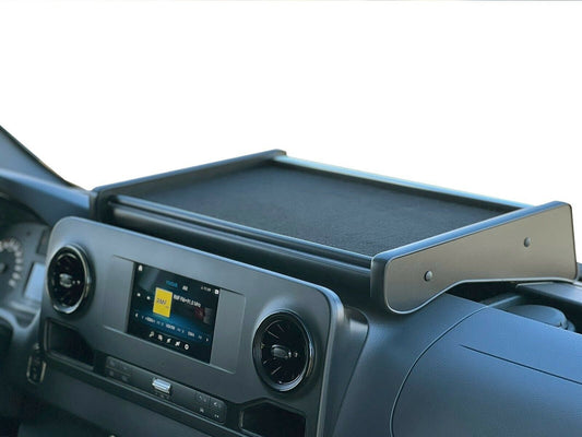 Perfect-Fit Dashboard Table for Mercedes Sprinter SINCE 2018 – Center Shelf Compatible