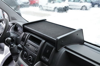 Perfect-Fit Dashboard Table for Jumper Boxer Ducato SINCE 2006  – Center Shelf Compatible