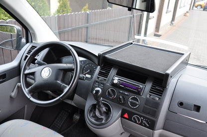 Perfekt-Fit Dashboard Tisch für VW T5 MUTIVAN CARAVEL VOLSKWAGEN Center Regal Kompatibel